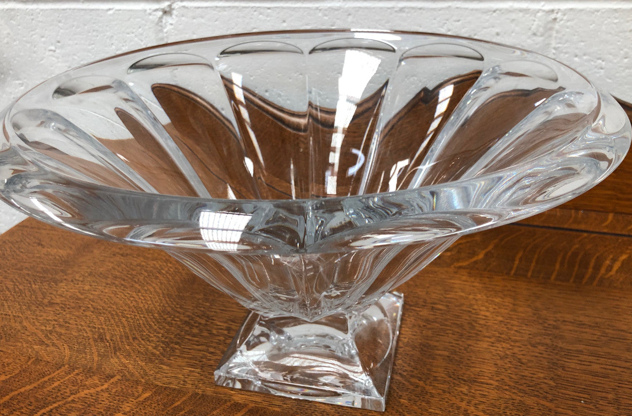 Beautiful Bohemian Crystal Fruit Bowl