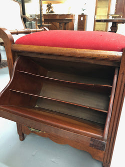 Lovely Edwardian Piano Stool | Antique & Vintage | Moonee Ponds Antiques | Australia Wide Delivery