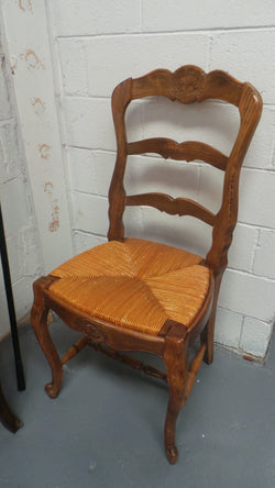 Set of Six Fabulous French Oak Dining Chairs | Antique & Vintage | Moonee Ponds Antiques | Australia Wide Delivery