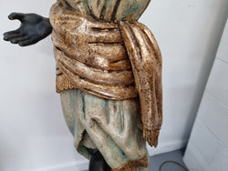 French 19th Century Blackamoor Lamp Of Grand Proportions | Antique & Vintage | Moonee Ponds Antiques | Australia Wide Delivery