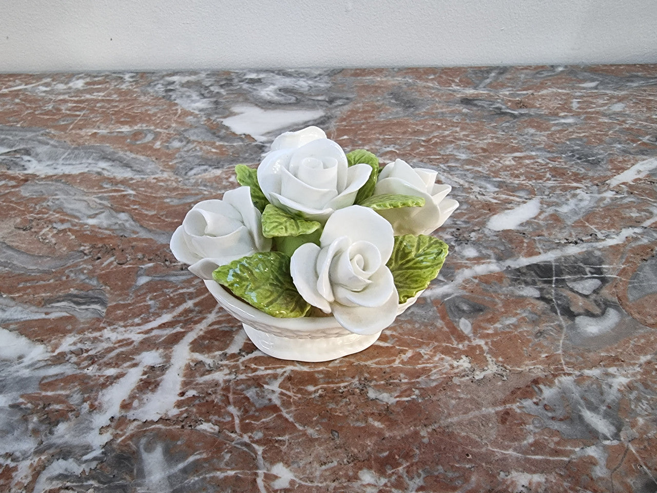 Delightful “Coalport” Bone China Flower Basket | Antique & Vintage | Moonee Ponds Antiques | Australia Wide Delivery