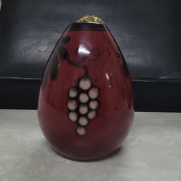 Pottery Art Vase With Seal Mark to Base