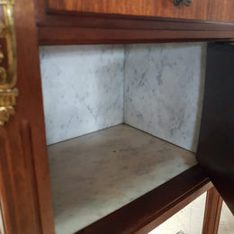 French Louis XVI Style Single Bedside Cabinet