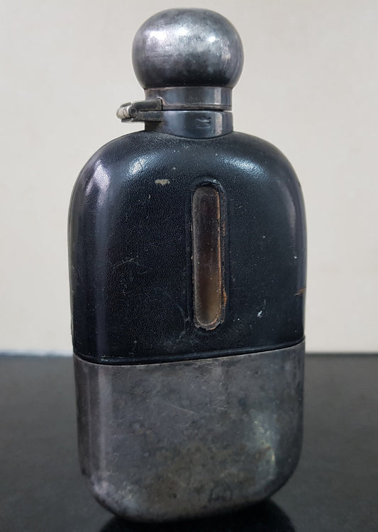 Rare Size Antique James Dixon & Sons Sheffield Quality Made Hip Flask
