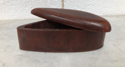 Vintage Unusual Shaped Cedar Box | Antique & Vintage | Moonee Ponds Antiques | Australia Wide Delivery