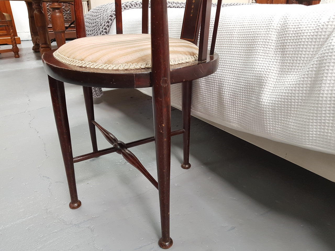 French Louis XVI Style Bedroom Chair