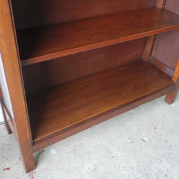 Fabulous Arts and Crafts Blackwood Open Bookcase