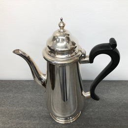 “Hecworth” Sheffield Reproduction Silver Plate Chocolate Pot