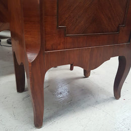 French Louis XV Style Side Cabinet WIth Marble Top