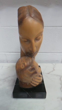 Mother and Child Terracotta Bust | Antique & Vintage | Moonee Ponds Antiques | Australia Wide Delivery