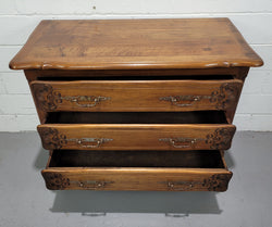 Fabulous French Walnut Three Drawer Commode | Antique & Vintage | Moonee Ponds Antiques | Australia Wide Delivery