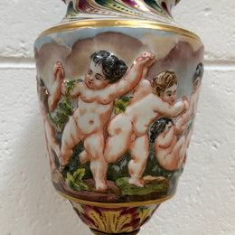 Moonee Ponds Antiques Antique 19th Century Capodimonte Vase
