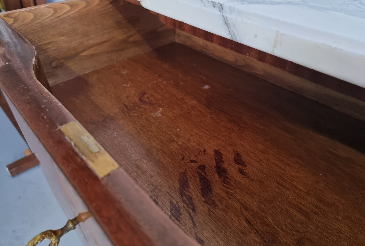 Beautiful French Marquetry Inlaid Transitional Commode | Antique & Vintage | Moonee Ponds Antiques | Australia Wide Delivery