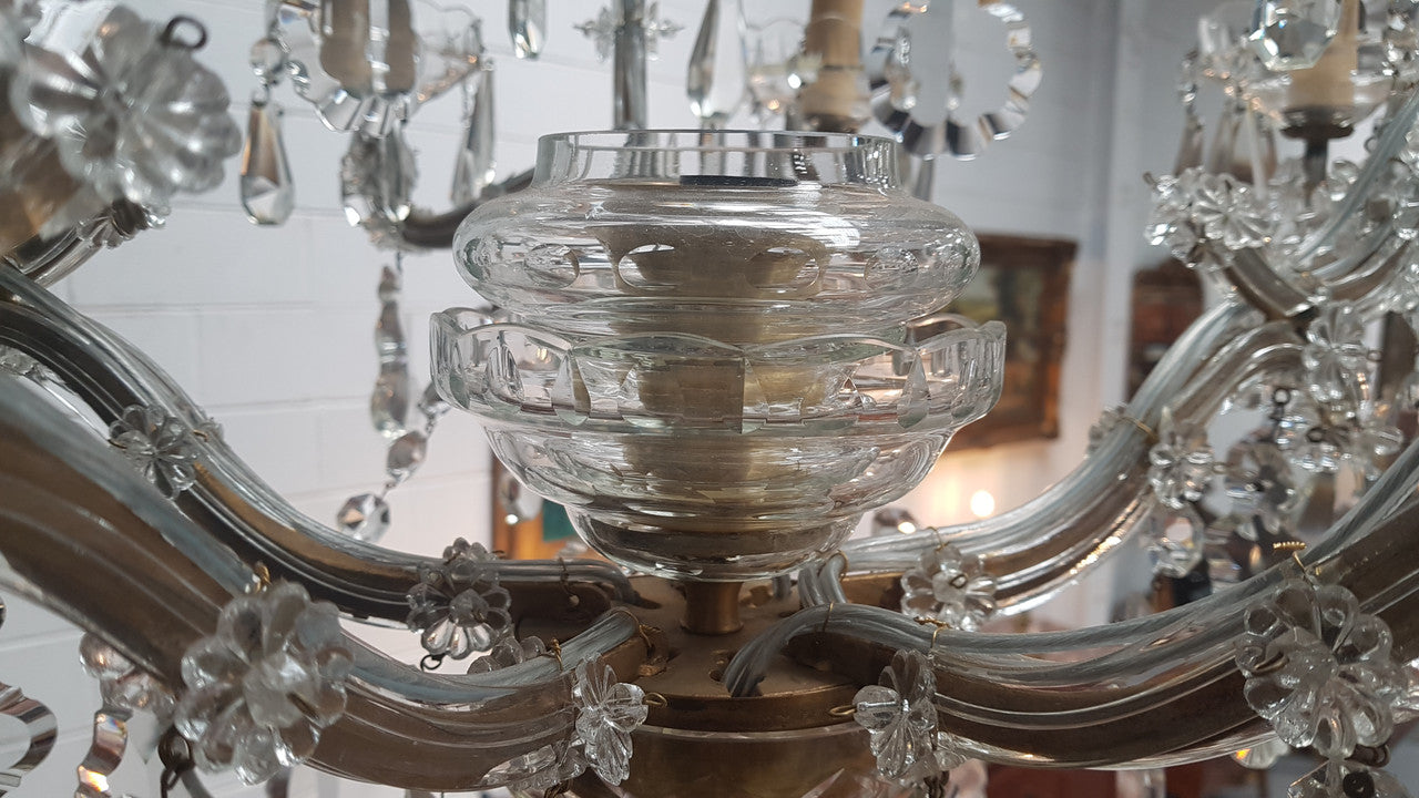 Fine French Parisian Chandelier | Antique & Vintage | Moonee Ponds Antiques | Australia Wide Delivery