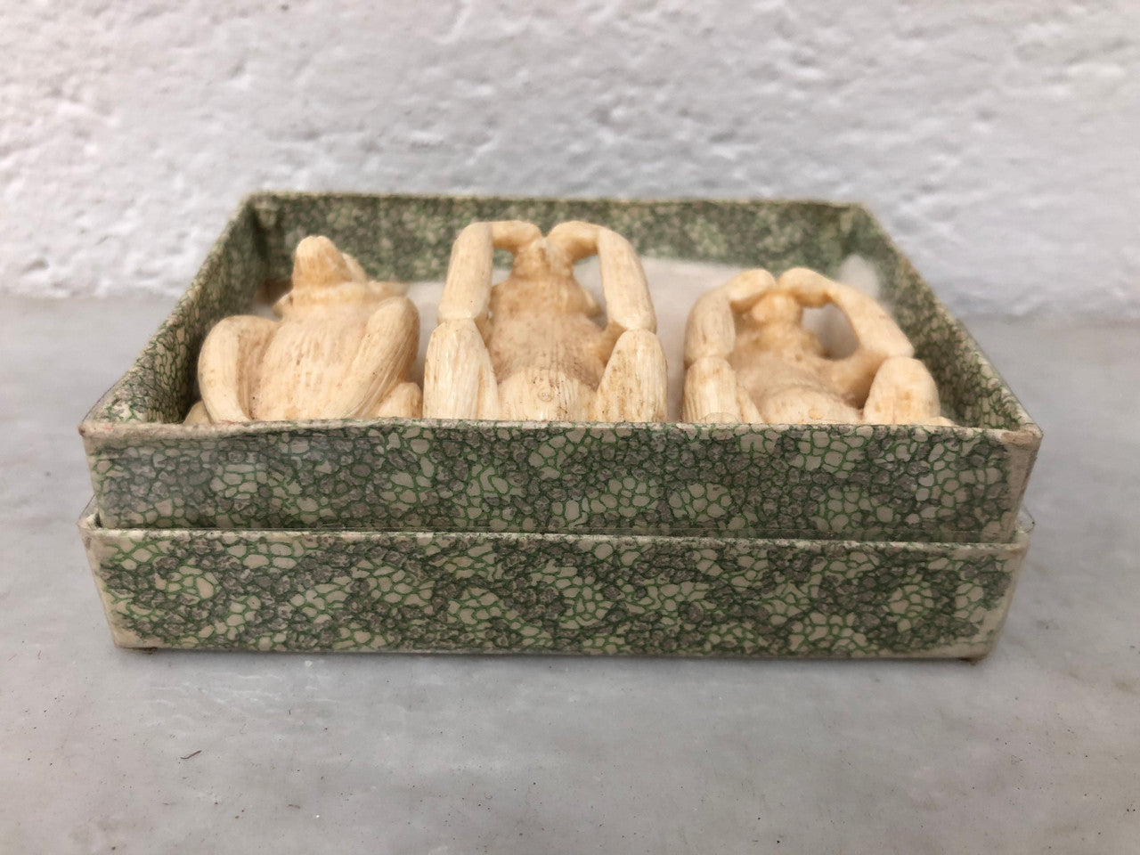 Antique Carved Ivory 3 Wise Monkeys | Antique & Vintage | Moonee Ponds Antiques | Australia Wide Delivery