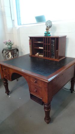 Rare Victorian Cedar Desk | Antique & Vintage | Moonee Ponds Antiques | Australia Wide Delivery
