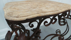 Vintage French Style Wrought Iron Bakers Table | Antique & Vintage | Moonee Ponds Antiques | Australia Wide Delivery