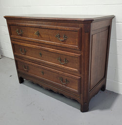 Solid Oak French 19th Century 3 Drawer Commode | Antique & Vintage | Moonee Ponds Antiques | Australia Wide Delivery
