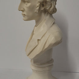 Vintage resin bust of "Chopin". It is in good original condition, please view photos as they help form part of the description.