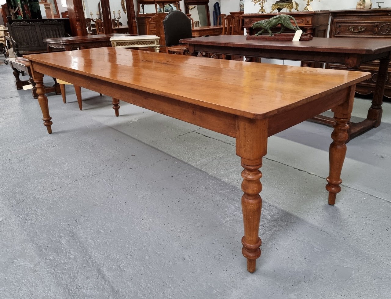 Antique Australian Kauri Pine Dining Table | Antique & Vintage | Moonee Ponds Antiques | Australia Wide Delivery
