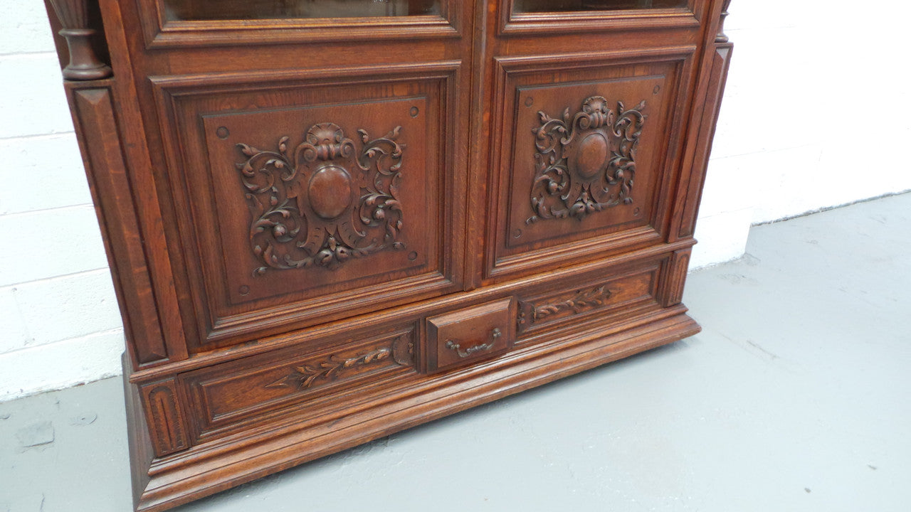 French Oak Henry II Bookcase