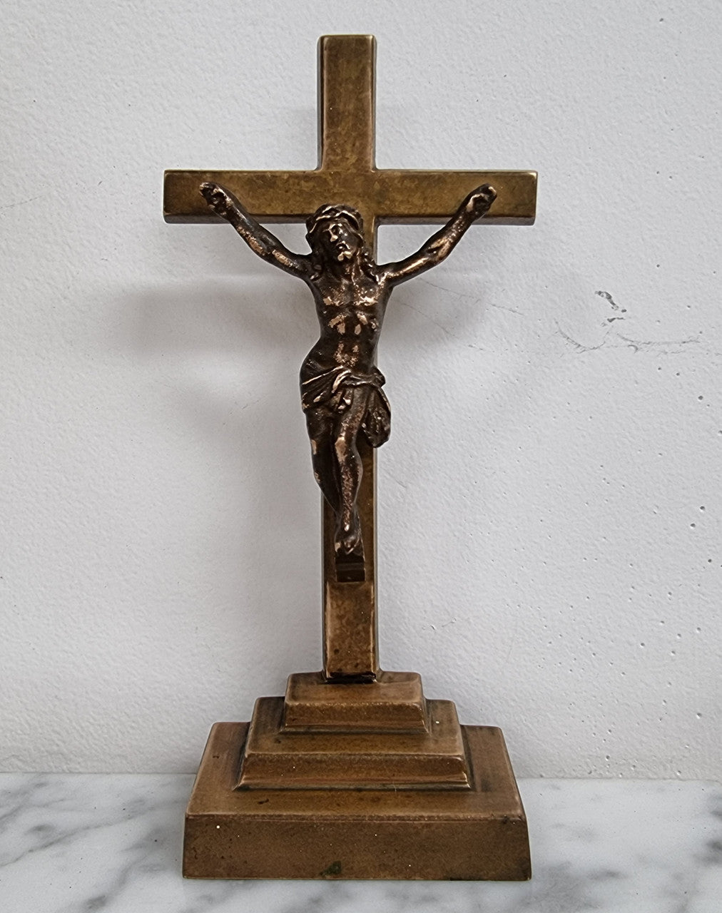 Antique Bronze Crucifix | Antique & Vintage | Moonee Ponds Antiques | Australia Wide Delivery
