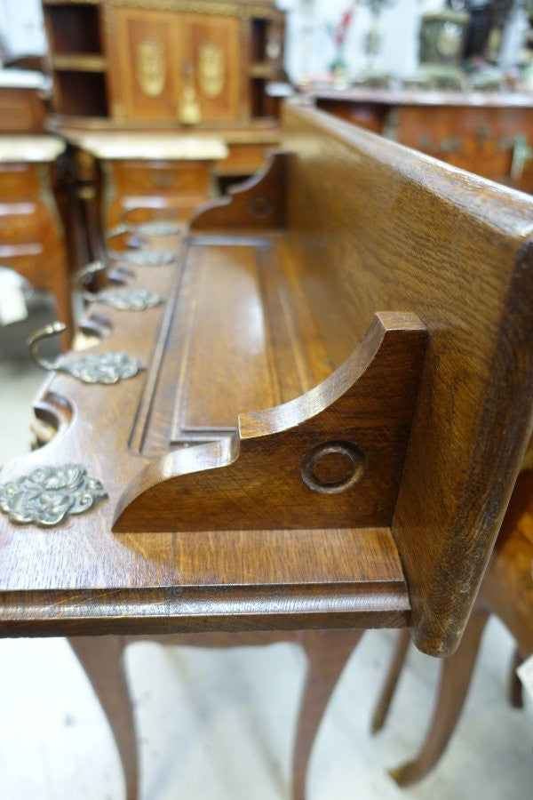 French Oak Coat Rack-3