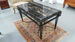 Stunning Portoro Marble Coffee Table | Antique & Vintage | Moonee Ponds Antiques | Australia Wide Delivery