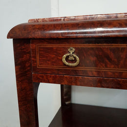 French Empire Style Side Cabinet-Side Table