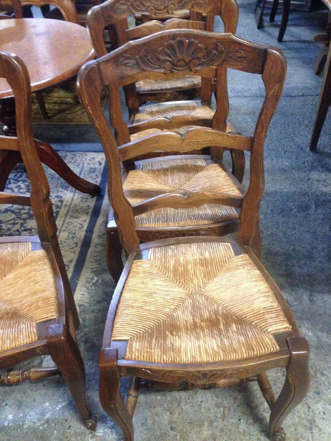 Set 6 French Dining Chairs-1