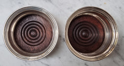 Quality Vintage Sterling Silver Wine Coasters | Antique & Vintage | Moonee Ponds Antiques | Australia Wide Delivery