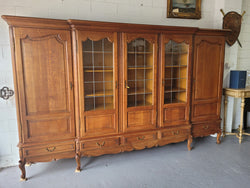 Vintage French Oak Bibliotheque - Library Bookcase | Antique & Vintage | Moonee Ponds Antiques | Australia Wide Delivery