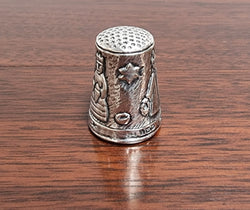 Sterling Silver Boxed Thimble Heritage Collection “Three Kings” | Antique & Vintage | Moonee Ponds Antiques | Australia Wide Delivery