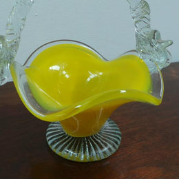 Art Glass Basket