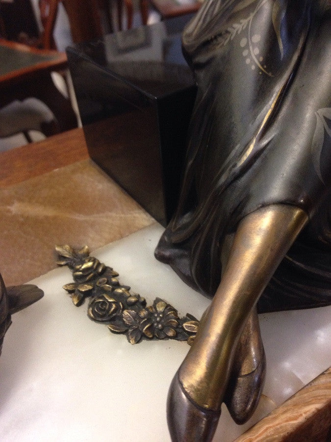 Menneville Art Deco Sculpture | Antique & Vintage | Moonee Ponds Antiques | Australia Wide Delivery