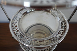 Three Tier Silver Plated Cake Stand | Antique & Vintage | Moonee Ponds Antiques | Australia Wide Delivery