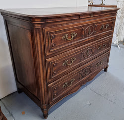 Early 19th Century Carved Oak Three-Drawer Commode | Antique & Vintage | Moonee Ponds Antiques | Australia Wide Delivery