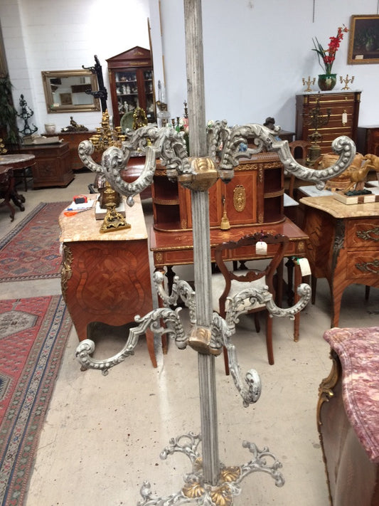 Antique French Cast Iron Coat Stand