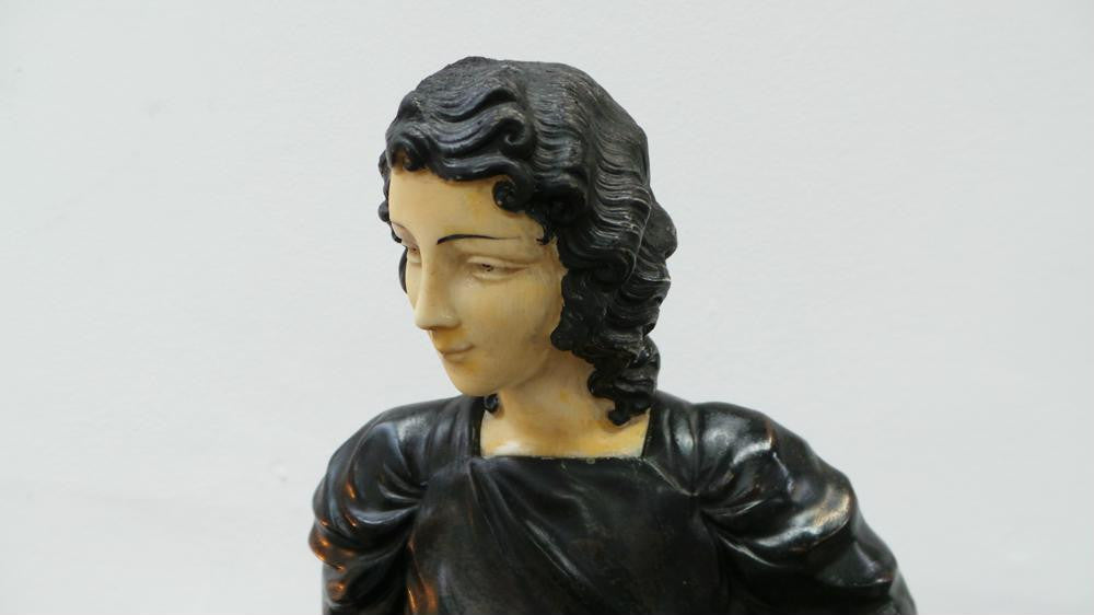 Amazing Art Deco French Spelter Statue | Antique & Vintage | Moonee Ponds Antiques | Australia Wide Delivery