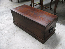 Kauri Pine Victorian Trunk | Antique & Vintage | Moonee Ponds Antiques | Australia Wide Delivery
