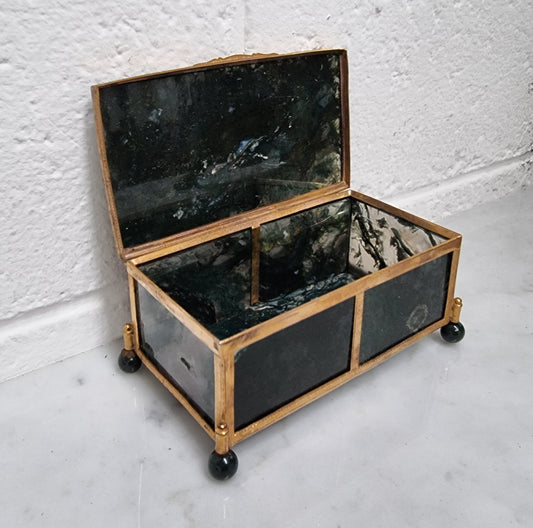 Charming 19th Century French Agate Casket