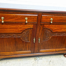 Circa 1910 Australian Blackwood Edwardian Base Sideboard