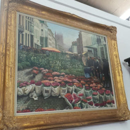French Oil On Canvas Painting-2