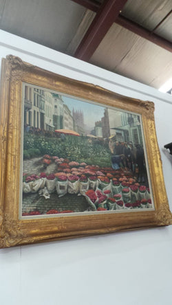 French Oil On Canvas Painting-2 | Antique & Vintage | Moonee Ponds Antiques | Australia Wide Delivery