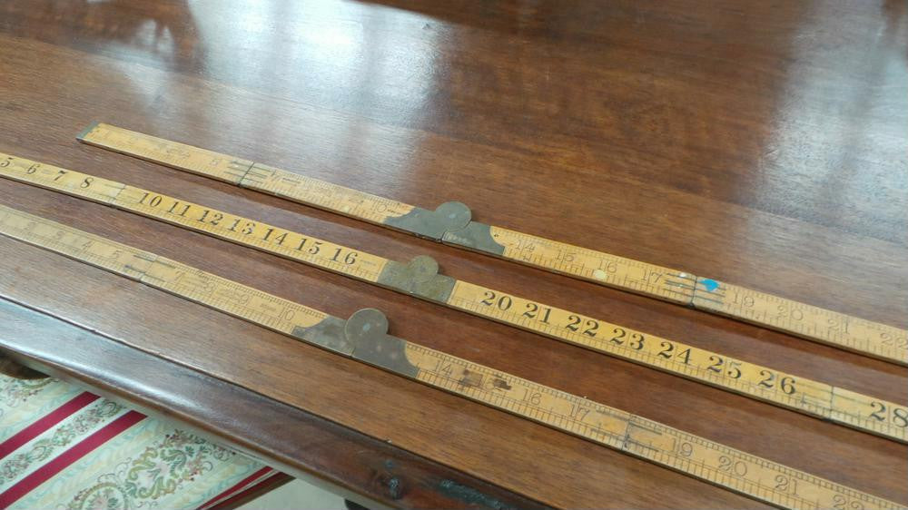 Vintage Boxwood Rulers | Antique & Vintage | Moonee Ponds Antiques | Australia Wide Delivery