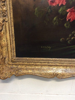 Large European Oil Painting | Antique & Vintage | Moonee Ponds Antiques | Australia Wide Delivery
