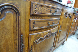 Large French Oak Sideboard-1 | Antique & Vintage | Moonee Ponds Antiques | Australia Wide Delivery