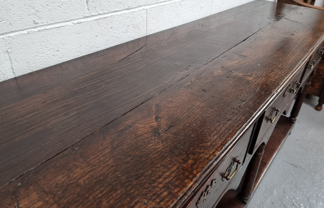 Beautiful Early 19th Century Dark Oak Dresser | Antique & Vintage | Moonee Ponds Antiques | Australia Wide Delivery