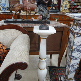 Onyx Marble Pedestal