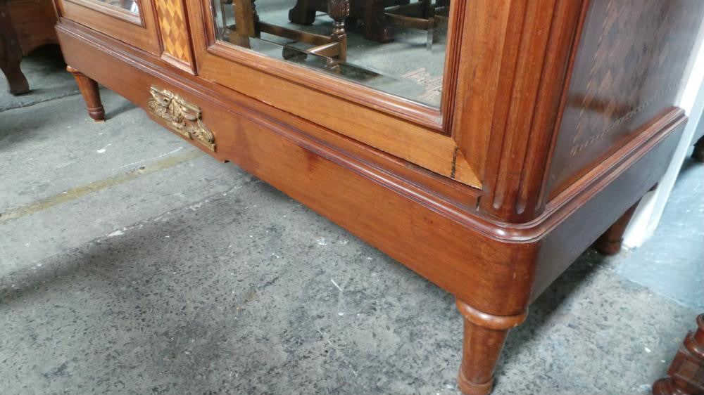 Antique French Walnut Armoire-1